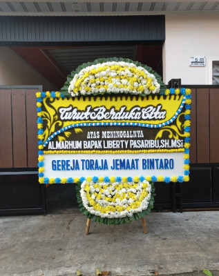 Papan Bunga Duka di Tawangsari