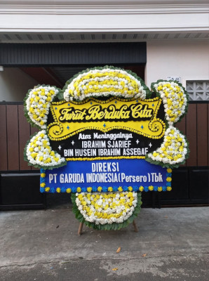 Papan Bunga Duka di Tawangsari