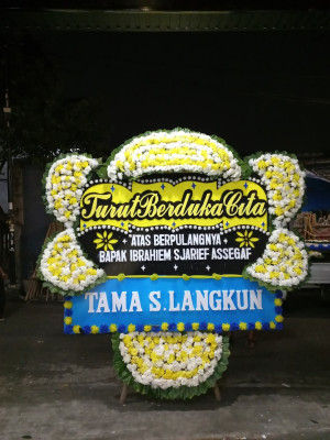 Papan Bunga Duka di Tawangsari