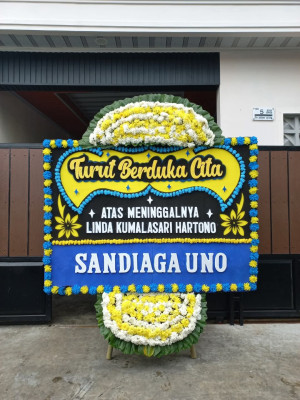 Papan Bunga Duka di Tawangsari