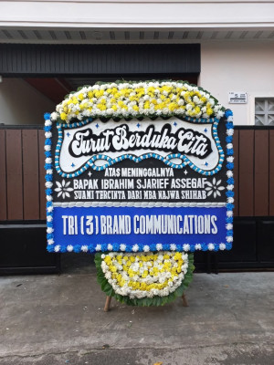Papan Bunga Duka di Tawangsari